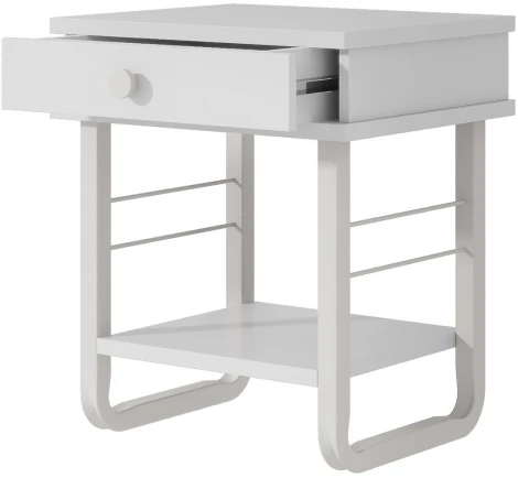 Тумба прикроватная ГРЕТА ММД 205 белый, Форвард