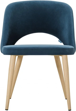 Стул Lars Diag blue/нат.дуб R-Home арт.410120151h_Diagblue_н.дуб