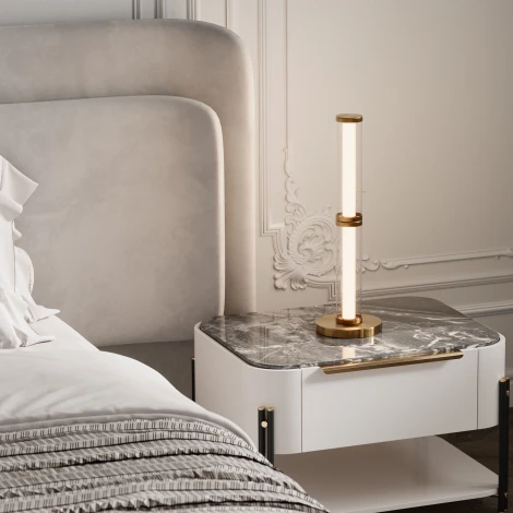 Настольная лампа Eurosvet Stark 80536/1 латунь