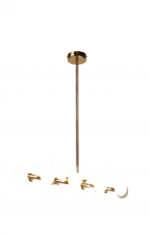 Потолочная люстра на штанге AM Group AM486 GOLD L1000