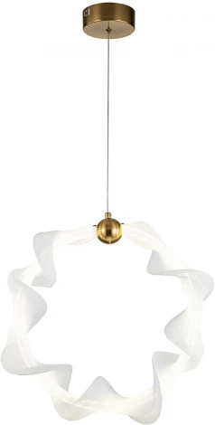 Подвесной светильник 11044/1PL Brass Indigo Tornado V000082L (LED, 220V, на проводе)