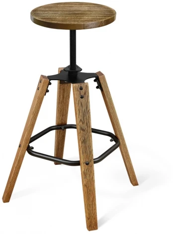 Стул барный SHT-ST16/S93 браш.коричневый/черный муар Sheffilton 4398795901