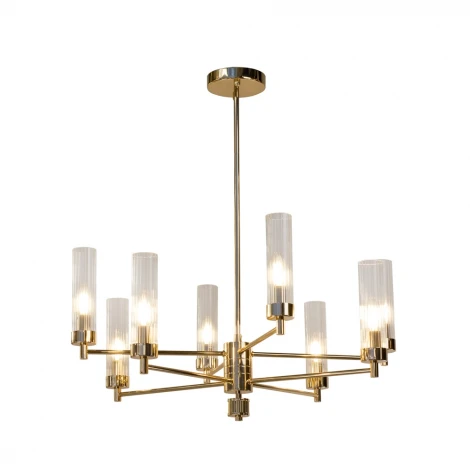 Подвесная люстра на штанге AM Group INDIGO INDIGO SP8 FGD (220V)