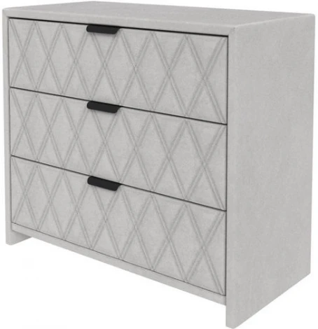 PROxSON Комод Side (Ткань: Велюр Ultra Серый камень) 94x45