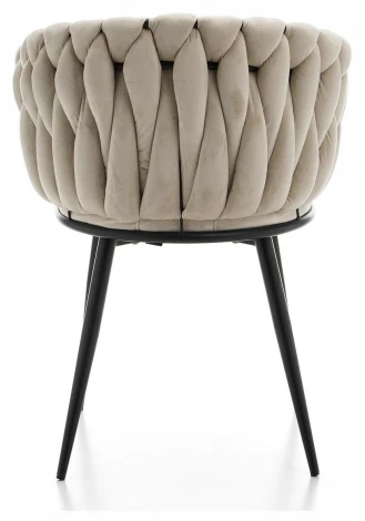 Набор из 2 стульев Refuge Cadence Hesby Металл, Черный HSBI_DC146_beige_2