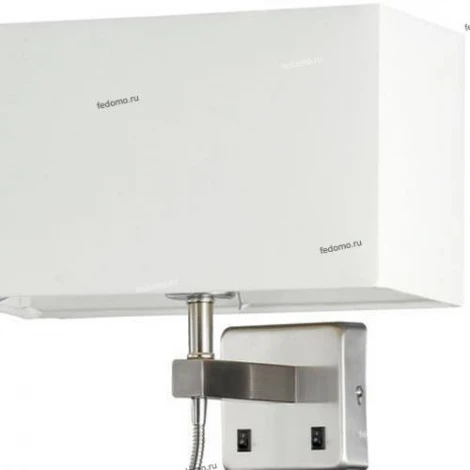 Бра для чтения Crystal Lux Jewel AP2 WH (220V)