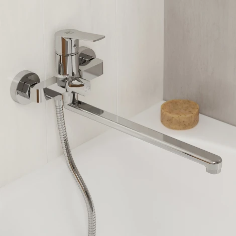 Смеситель Milardo Helic HELSB02M10 универсальный