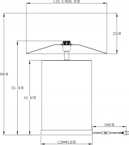 Настольная лампа Arte Lamp A5058LT-1PB (220V)