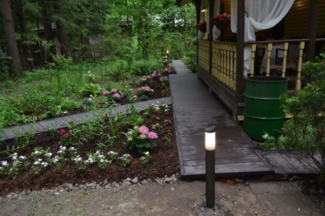 Наземный светильник LD-Lighting LD-В LD-B855 (220V, IP54)