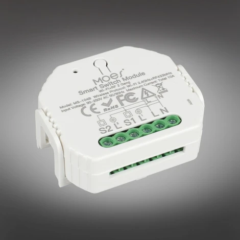 Wi-Fi реле выключатель двухканальный Aployt Magnetic track 220 APL.0195.00.02