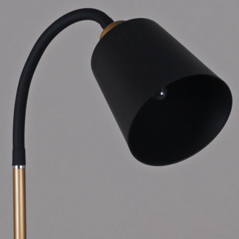 Торшер Reluce 00301-0.6-01D BK (220V)