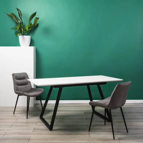 Стол R-Home Пеле раздвиж. 140-180 Белый