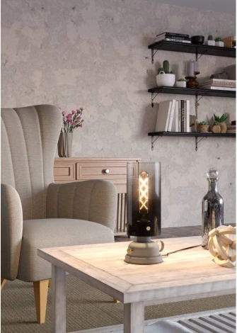 Настольная лампа Eglo Gargrave 43929 (220V, выключатель, круглые)