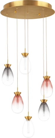 Потолочная светодиодная люстра каскадная Lightstar Colore 805169 (220V, на проводе)