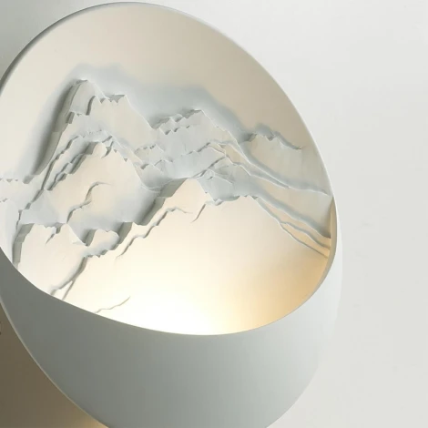 Настенный светильник Odeon Light Montana 7168/6W белый/гипс/металл IP20 LED 12W 3000K 220-240V