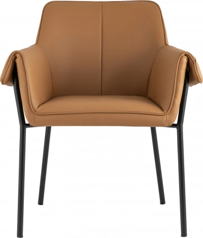 Кресло Бесс экокожа коричневый 2 шт. Stool Group (арт.УТ000037183)