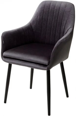 Стул Роден Blitz 14 Графит, велюр/черный каркас