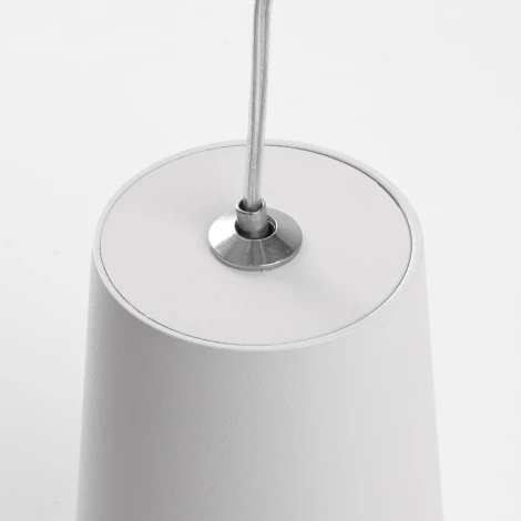 Подвесной светильник Feron ML1858 Barrel BELL levitation 48422 MR16 35W белый (220V, на проводе, круглые)