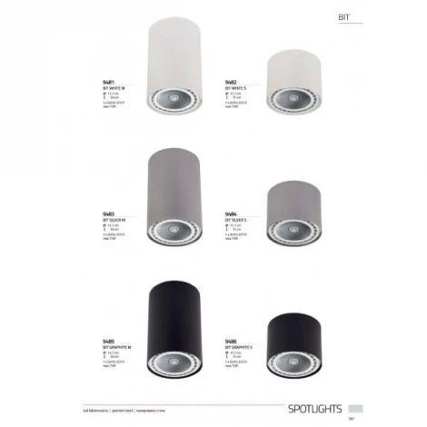 Накладной точечный светильник Nowodvorski Bit 9485 (220V)