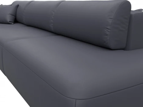 Диван прямой Лига-036 НПБ Модерн Лонг подлокотник слева Лига Диванов (Экокожа) арт.127693L