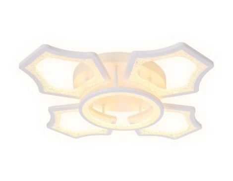 Потолочная люстра Ambrella Acrylica FA575 (регулировка яркости, LED, 220V, пульт управления)