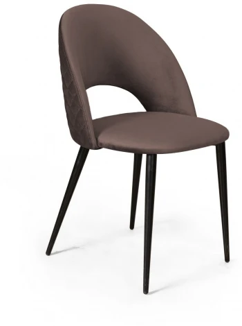 Стул Max ромб, бархат антрацит 14 Top Concept custom 78096