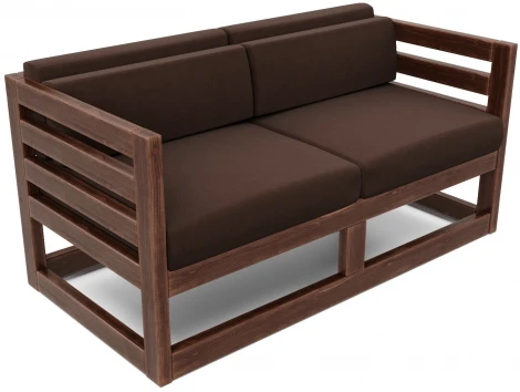 Диван Arsko Магнус М орех велюр коричневый