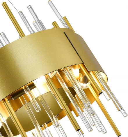 Подвесная люстра Olvera SL1633.203.08 ST Luce (220V, на тросе, круглые)