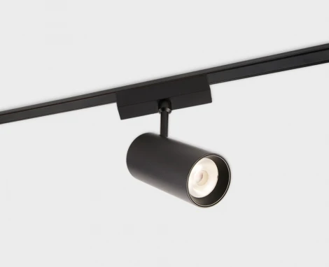 Трековый светильник магнитный 18W 48V Italline IT09-9018 black 4000K (LED, круглые)