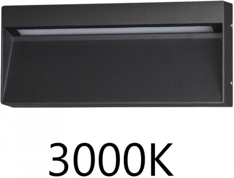 Подсветка для лестниц встраиваемая Odeon Light Vitty 6649/5WL3 черный/металл/акрил IP54 LED 5W 3000K 220V