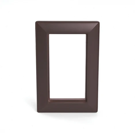 Рамка на 2 поста (шоколад) Stekker Катрин 50047