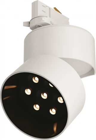 Трековый светильник трехфазный 15W 220V Maytoni Alfa TR199-3-15W2.7K-M-W (LED, круглые)