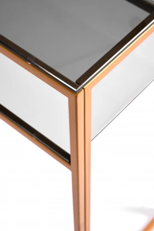 Консольный стол AllConsoles 1041-CG grey золотой