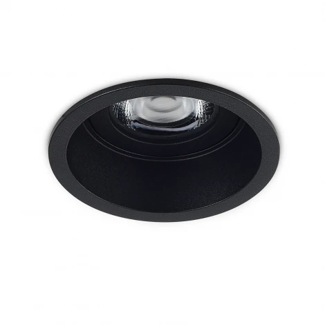 Светильник встраиваемый поворотный круглый 7Вт 3000К, 670Лм черный Donolux Basis DL18901R7W1B50