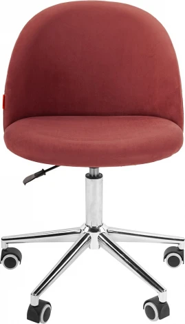 Компьютерное кресло CHAIRMAN HOME 118 (Металл,Велюр/Коралловый)