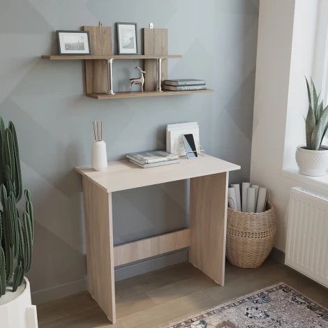 Полка МАМА Умный (ЛДСП/Дуб табачный) 101800