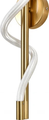 Настенный светильник с гибким неоном (14025/1W Brass) Indigo Intreccio V000142L (LED, 220V)