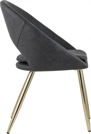 Стул Кензи экокожа Темно-серый 2 шт Stool Group (арт.УТ000037426)