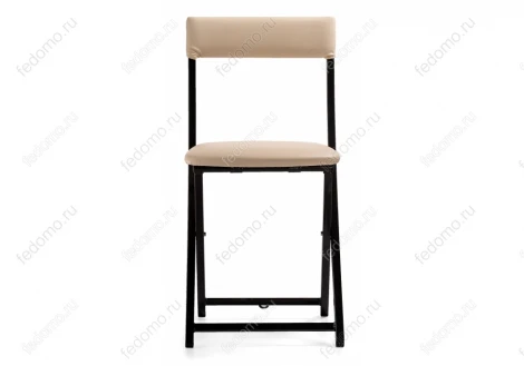 Стул Woodville на металлокаркасе Elevis ваниль крап / темный мусс 454005