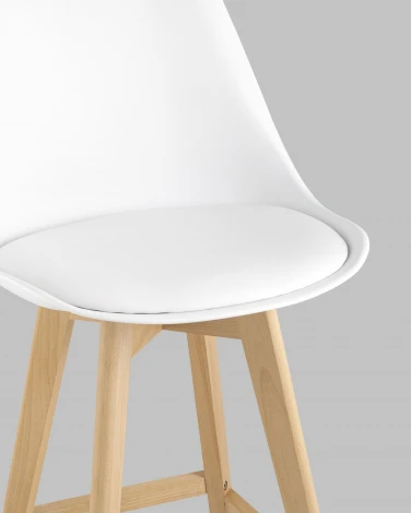 Стул полубарный Stool Group FRANKFURT белый УТ000025488