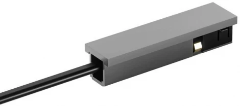 Подвод питания универсальный (середина/торец) для трека Denkirs Shine Base TR5721-DN 48V темный никель