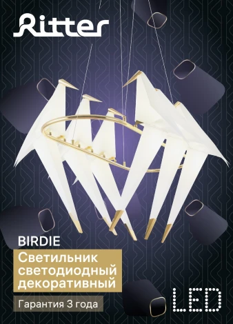 Подвесной светильник светодиодный Ritter Birdie 51635 8