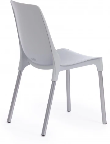 Стул GENIUS (mod 75) / 2 шт. в упаковке Tetchair (Металл,Пластик/Серый) арт.24502