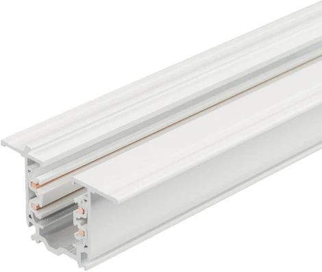 Трек (шинопровод) встраиваемый LGD-4TR-TRACK-F-3000-WH-M (D) (Arlight, IP20 Металл) 055355 (220V)