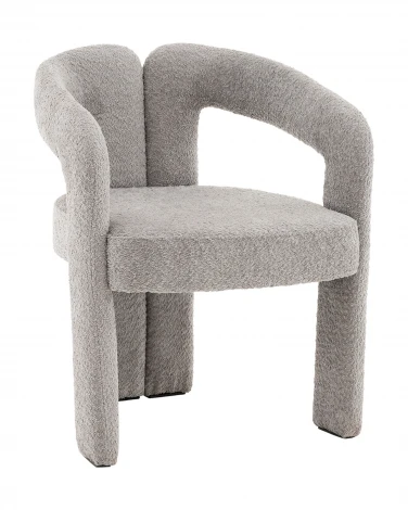 Стул Болинджер букле светло-серый Stool Group арт.УТ000041354