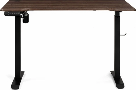 Компьютерный стол Маркос с механизмом подъема 120 (Маркос с механизмом подъема 120х75х75 черный / кантри орех) Notta арт.578484