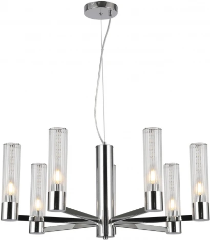 Подвесная люстра ILLUMICO IL0313-7P-79 CR (220V, на тросе)