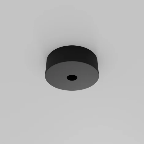 Накладная потолочная чаша для вертикального шинопровода Maytoni Technical Accessories for tracks Arity TRA234SCB-B