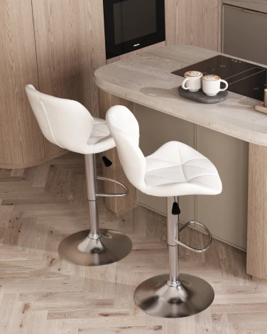 Стул барный Бон белый NP 2 шт Stool Group арт.УТ000039888