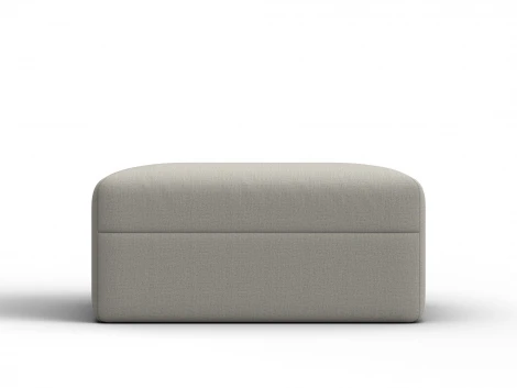 Модуль пуф Лига-060 НПБ (ЛДСП,Брус,Фанера,Рогожка/Бежевый) Лига Диванов 129733